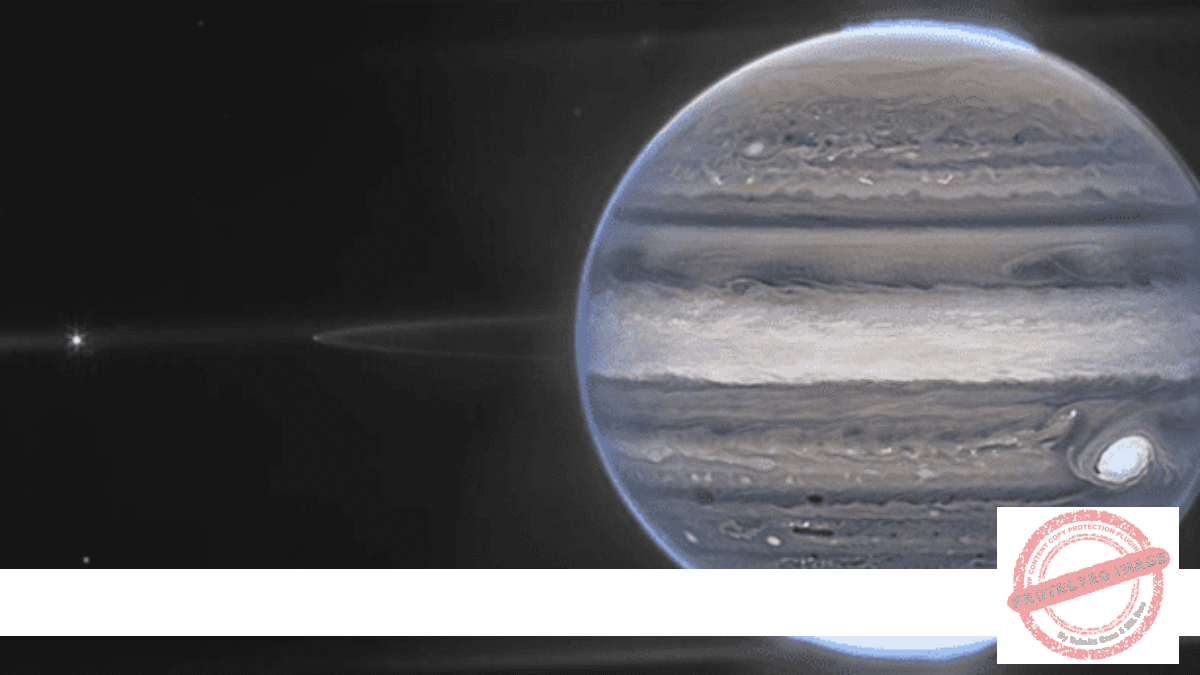 New space telescope shows Jupiter's auroras, tiny moons