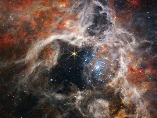 James Webb Telescope captures a Cosmic Tarantula