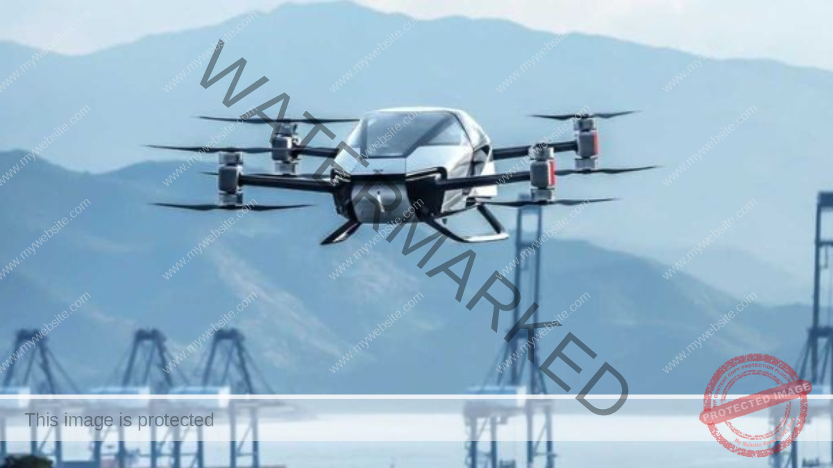 Chinese 'flying car' makes first public flight in Dubai
