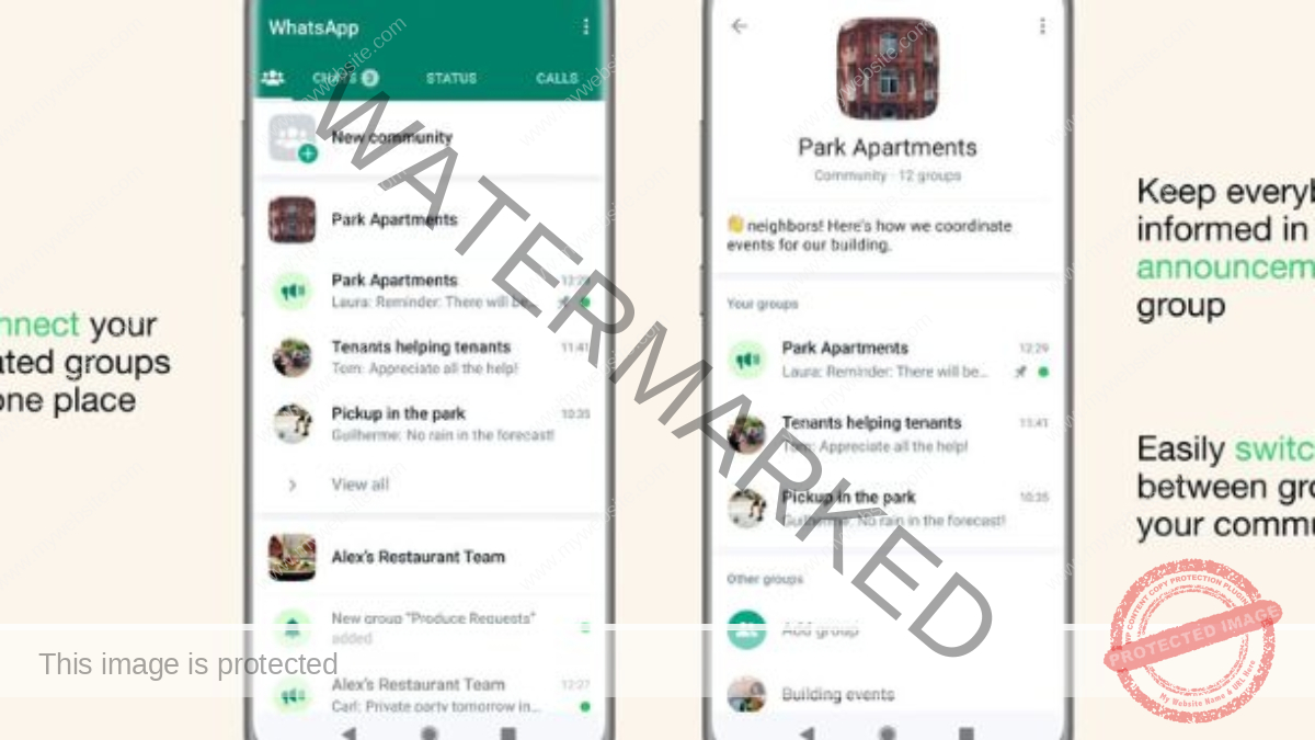 WhatsApp to let users combine related group chats under 'Communities' (1)